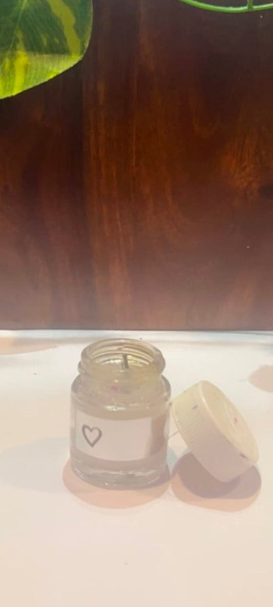 Mini scented candles (rose)