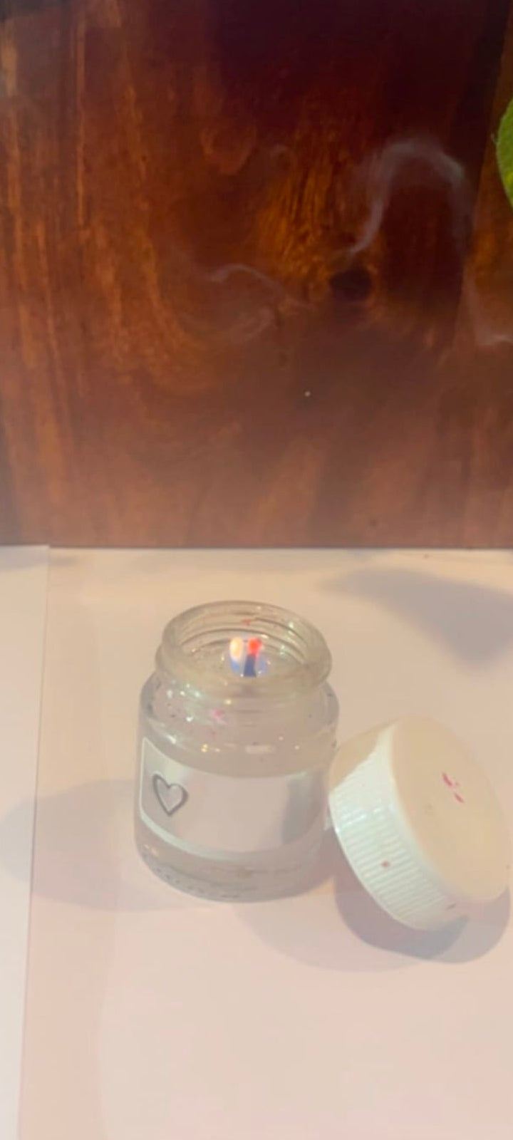 Mini scented candles (rose)